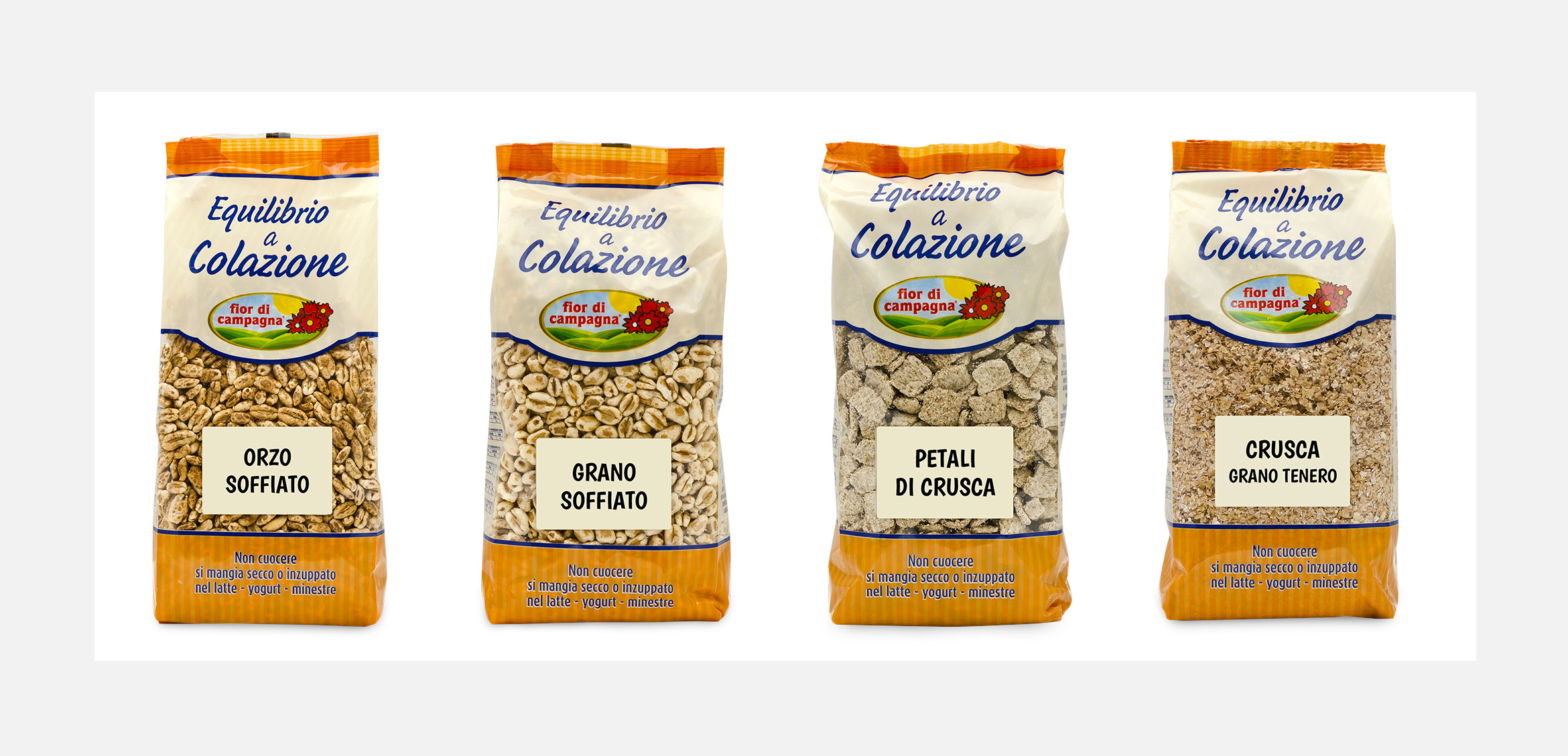 Grafica confezione cereali